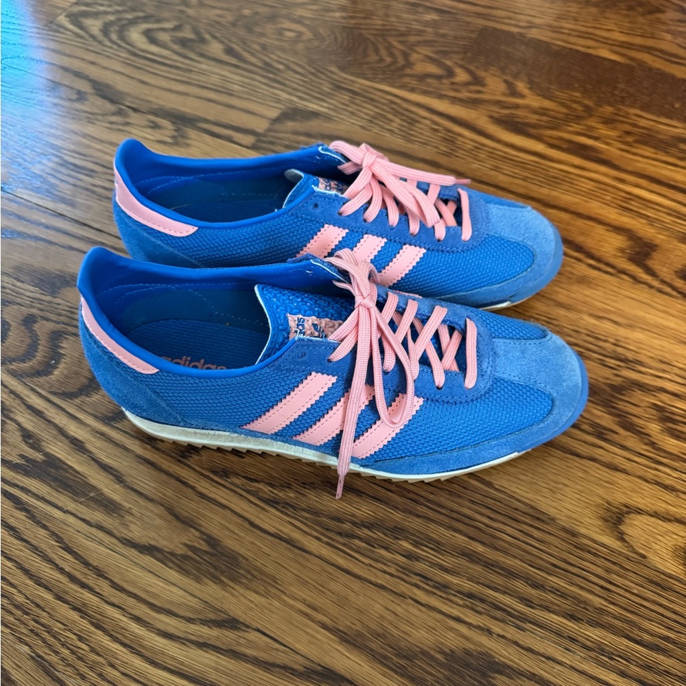 Adidas SL 72 Women's Vibrant Blue and Pink Sneakers